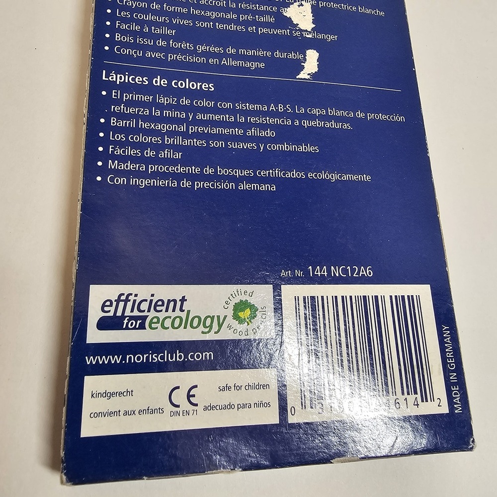Staedtler Noris Club Colored Pencils 12 Pack Pre Sharpened New - Picture 8 of 11
